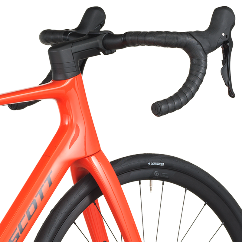 2026 Scott Addict 50 Carbon Road Bike in Flame Orange-6