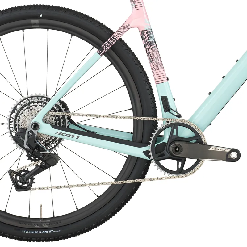 2026 Scott Addict 10 Gravel Bike in Gelato Blue/Gelato Pink-3