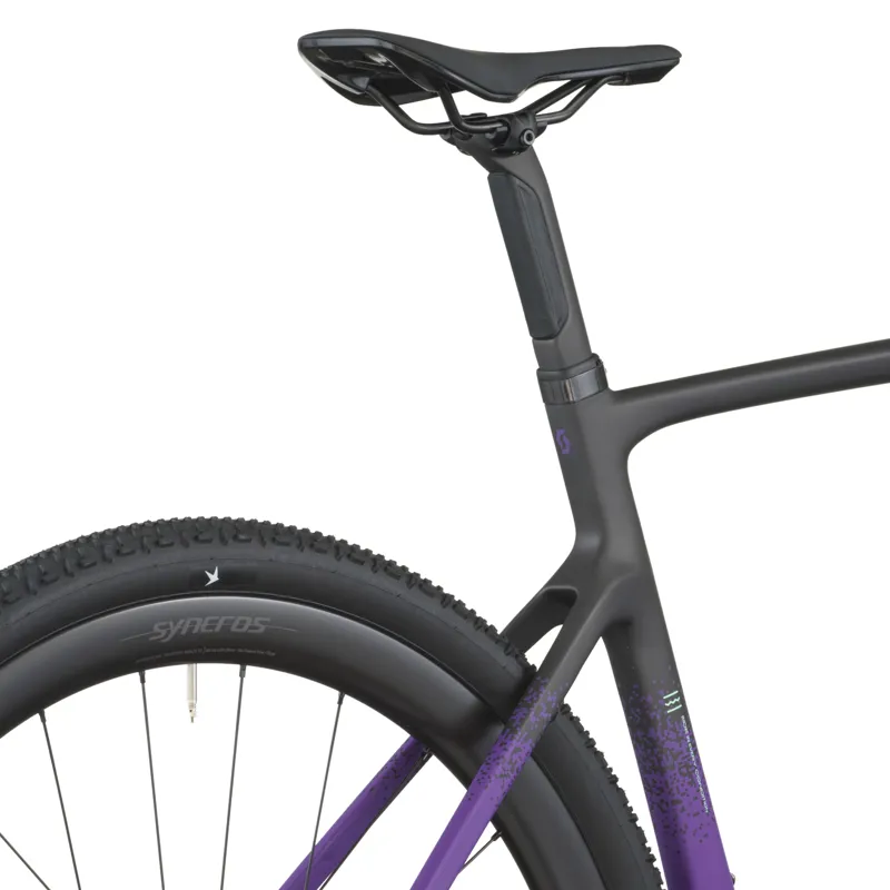 2026 Scott Addict 20 Gravel Bike in Carbon Black/Indigo Purple-5