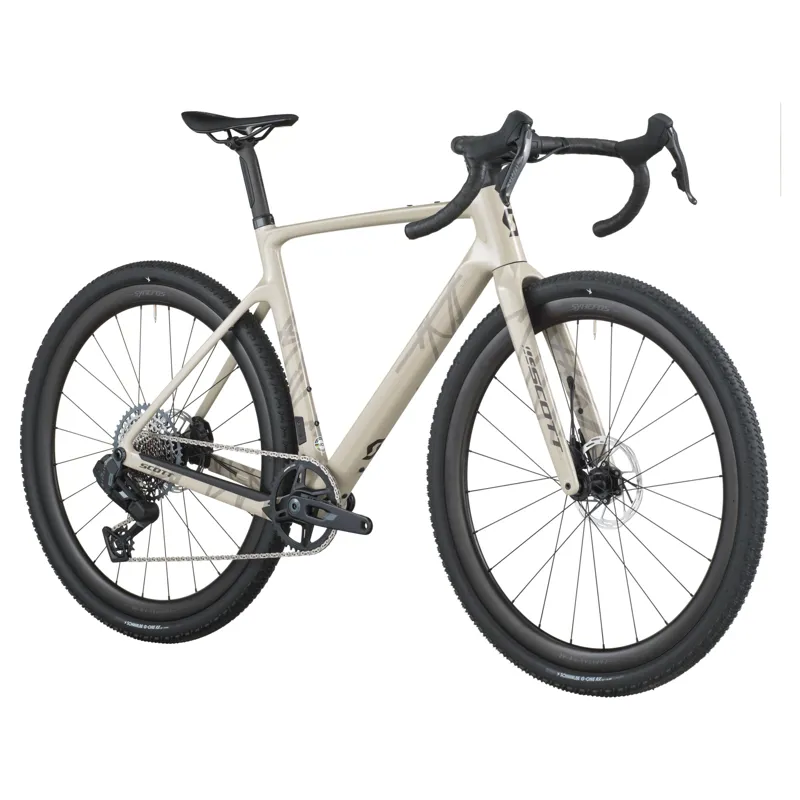 2026 Scott Addict Gravel 20 Gravel Bike in Taupe Beige-1