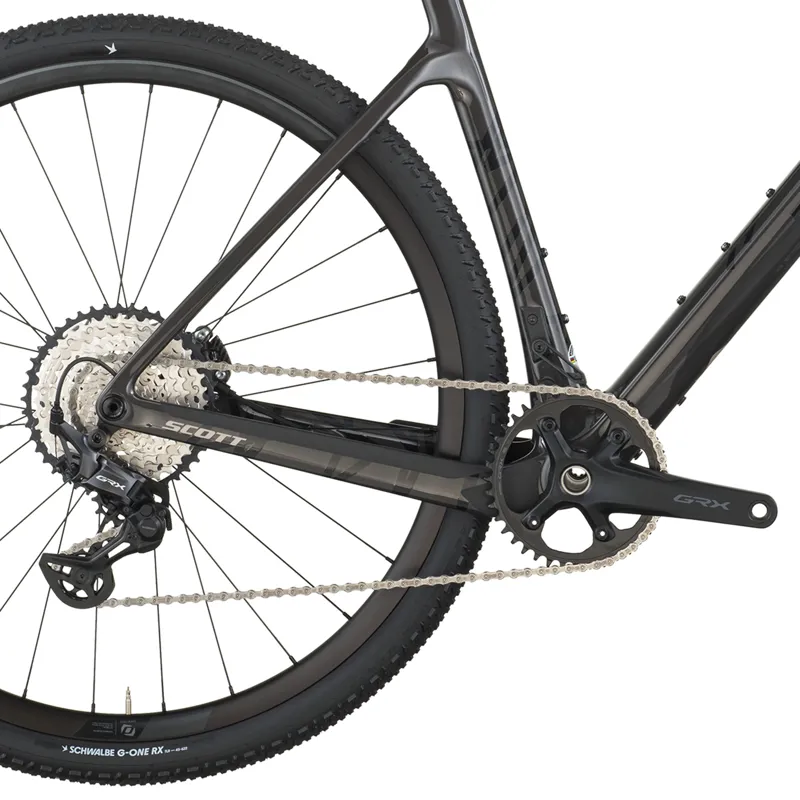 2026 Scott Addict 30 Gravel Bike in Carbon Black-3