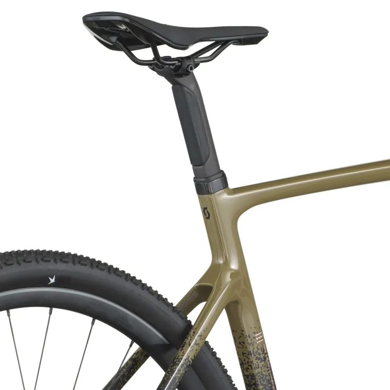 2026 Scott Addict Gravel 40 Gravel Bike in Kaki Green/Carbon Black-5