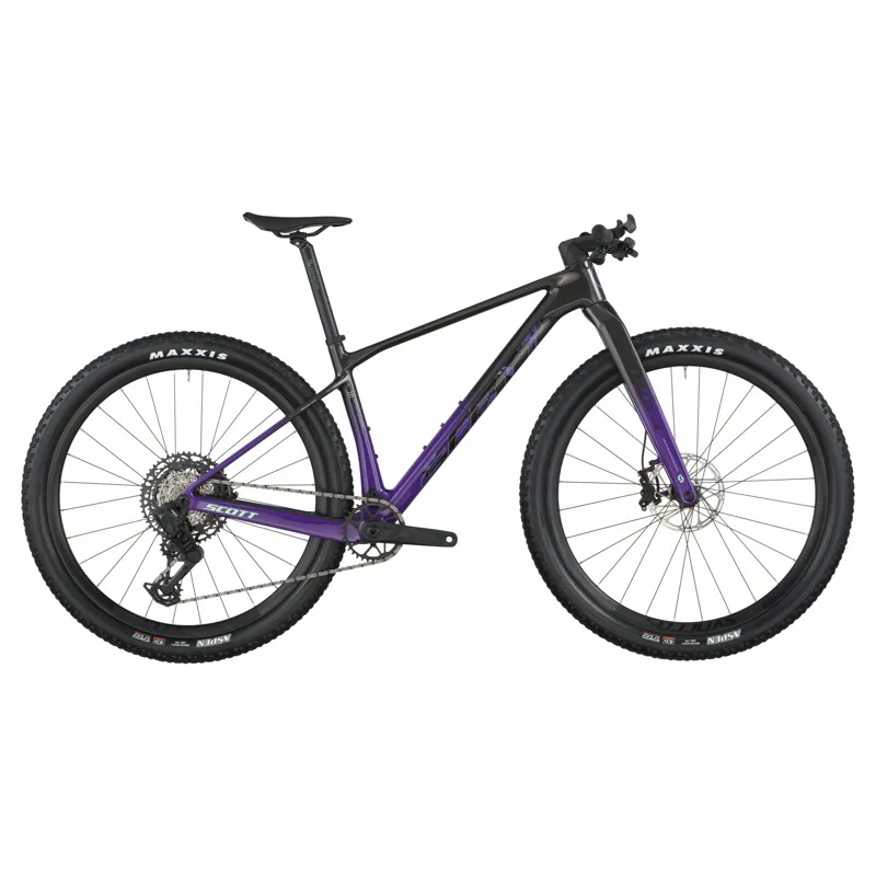 2026 Scott Scale 10 Gravel Bike in Carbon Black/Indigo Purple