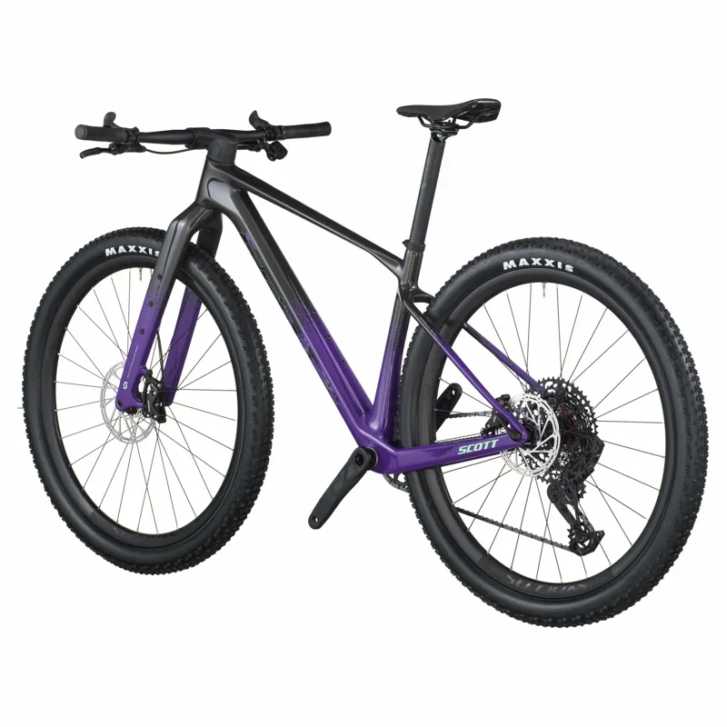 2026 Scott Scale 10 Gravel Bike in Carbon Black/Indigo Purple-2