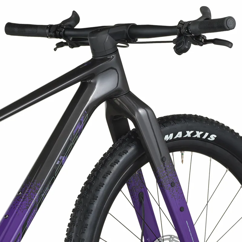 2026 Scott Scale 10 Gravel Bike in Carbon Black/Indigo Purple-3