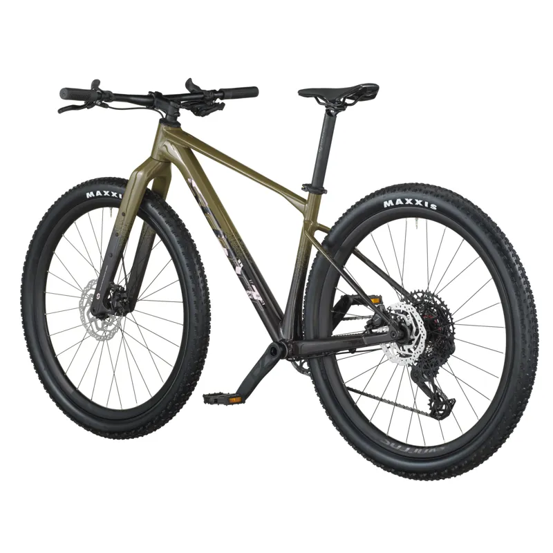 2026 Scott Scale 20 Gravel Bike in Kaki Green/Carbon Black-2