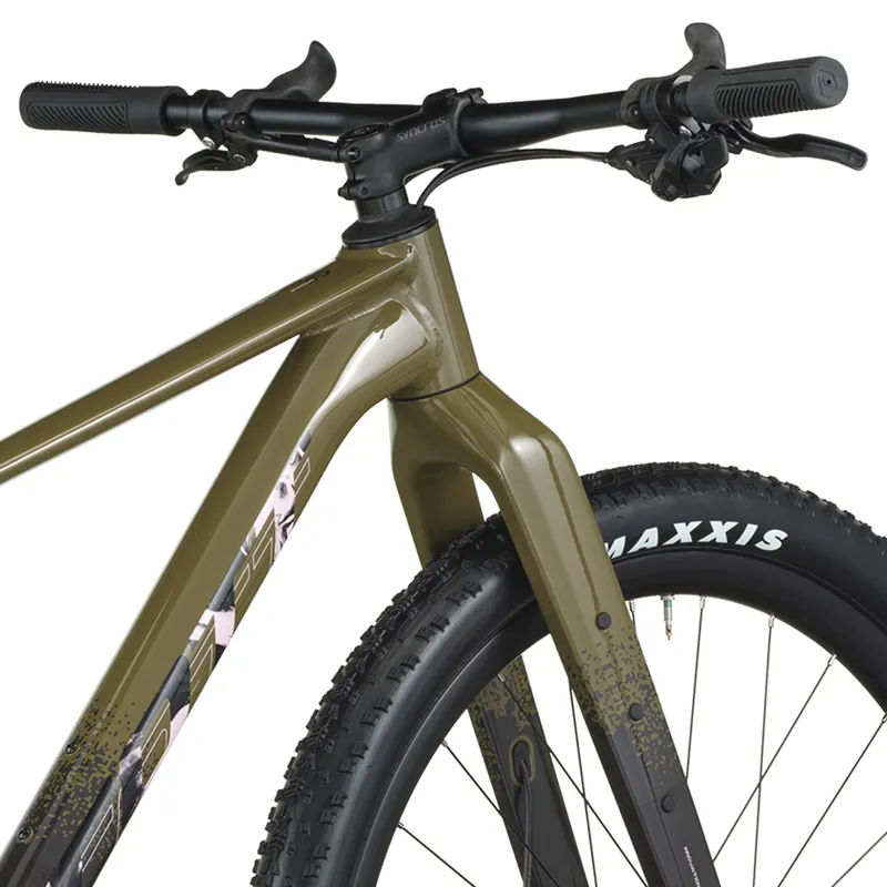 2026 Scott Scale 20 Gravel Bike in Kaki Green/Carbon Black-3