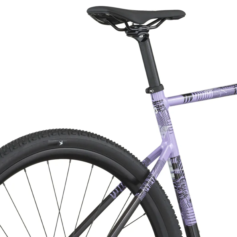 2026 Scott Speedster 10 Gravel Bike in Carbon Black/Tulip Purple-5