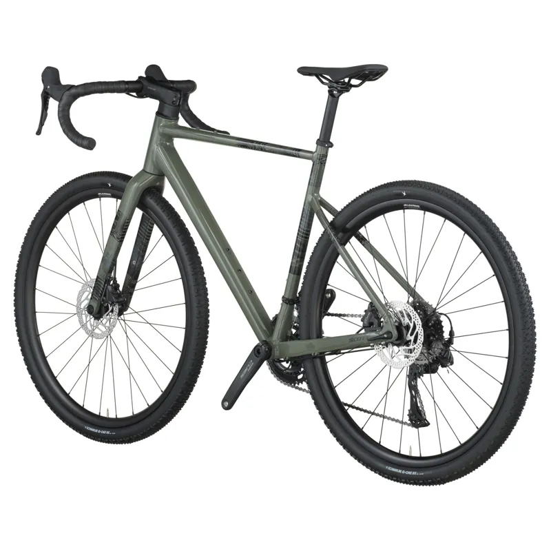 2026 Scott Speedster 20 Gravel Bike in Wenge Green-2