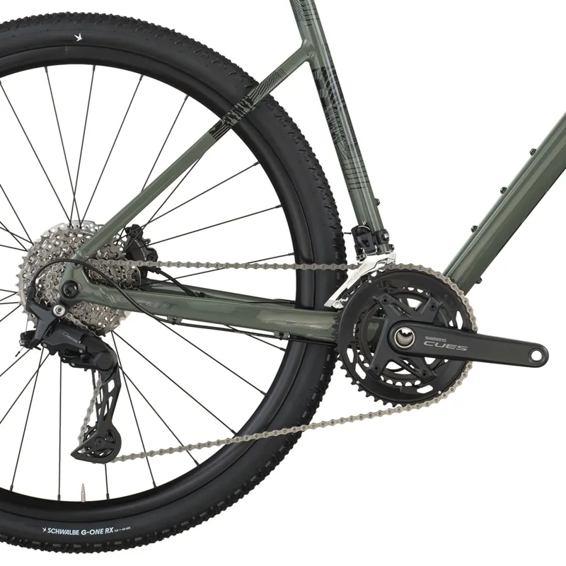 2026 Scott Speedster 20 Gravel Bike in Wenge Green-3