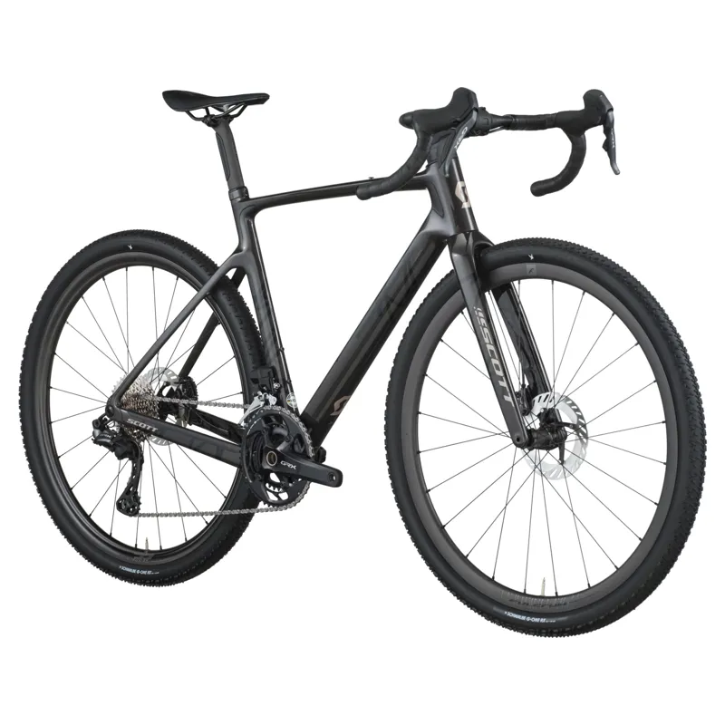 2026 Scott Addict 15 Gravel Bike in Carbon Black-1