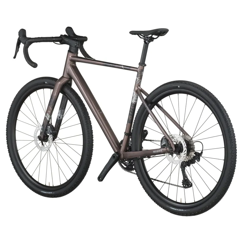 2026 Scott Speedster Team Gravel Bike in Plum Grey-2