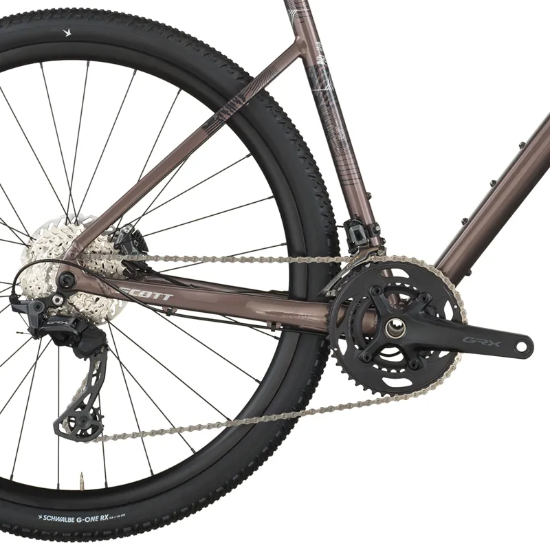 2026 Scott Speedster Team Gravel Bike in Plum Grey-3