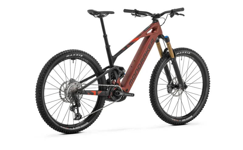 2025 Mondraker Crafty Carbon RR Electric Mountain Bike in Earth Red-2