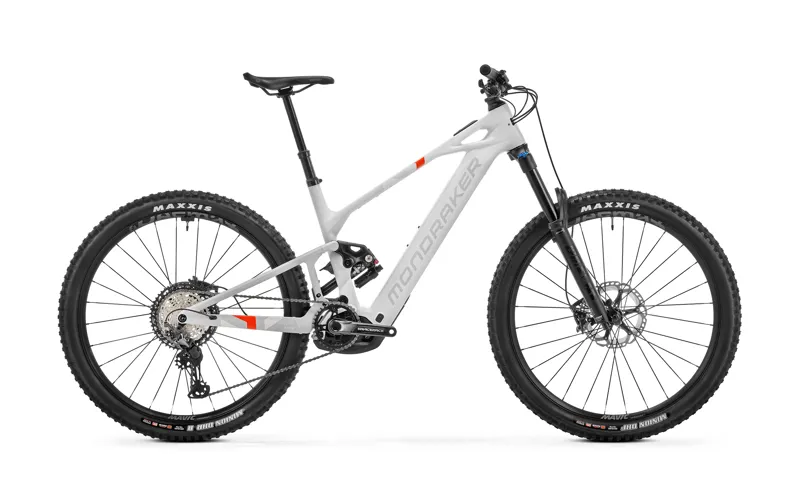 2025 Mondraker Crafty Carbon R Electric Mountain Bike - Bunker Grey/Red