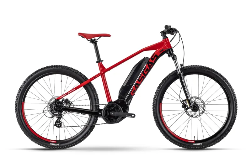 2023 GasGas G Cross Country 1.0 Electric Bike in Red and Black