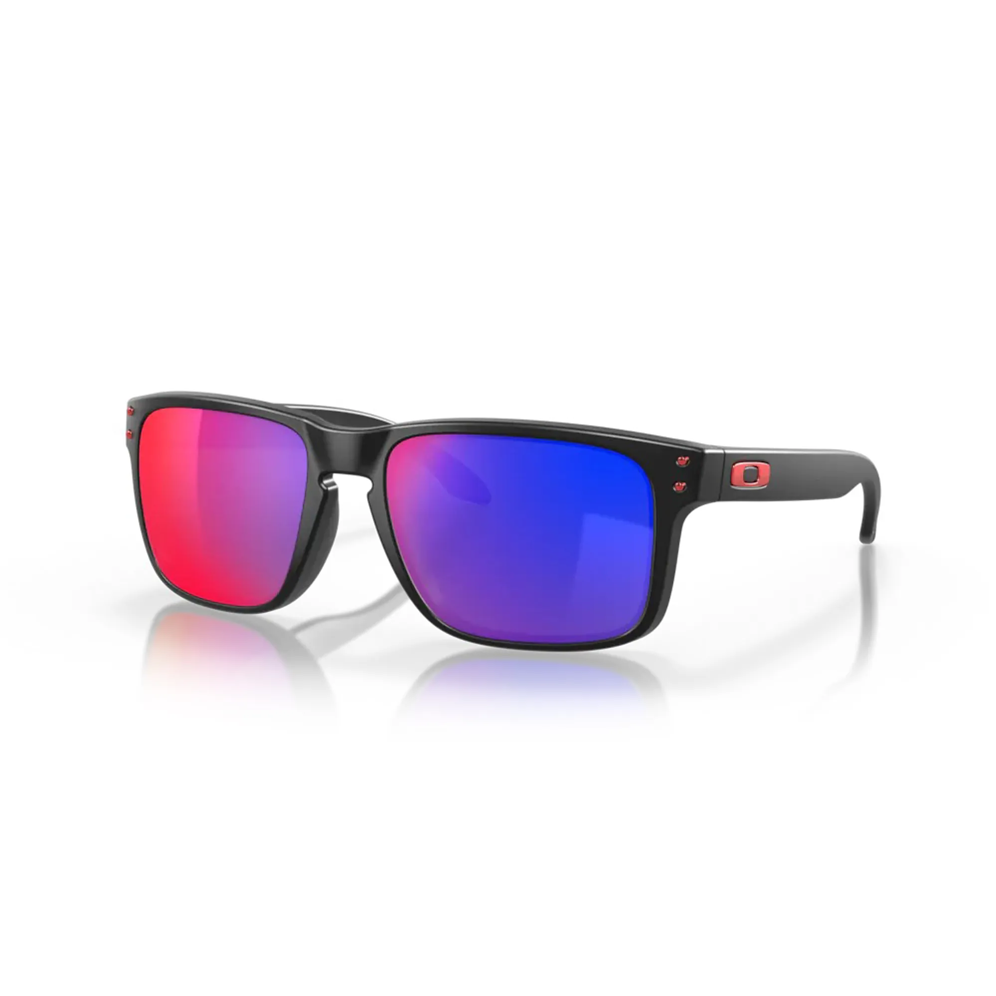 Oakley Holbrook Sunglasses Black Positive Red Iridium Lens