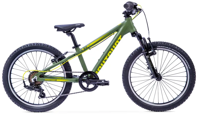 Eightshot X-Coady 20 FS Kids Mountain Bike in Green