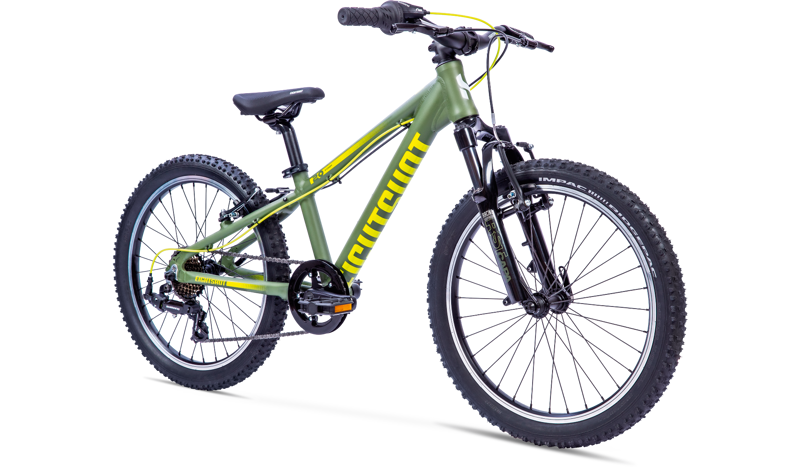 Eightshot X-Coady 20 FS Kids Mountain Bike in Green-1