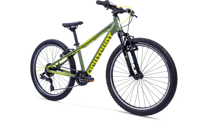Eightshot X-Coady 24 FS Kids Mountain Bike in Green-1