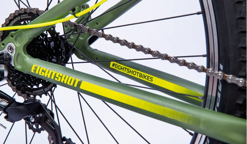 Eightshot X-Coady 24 FS Kids Mountain Bike in Green-2