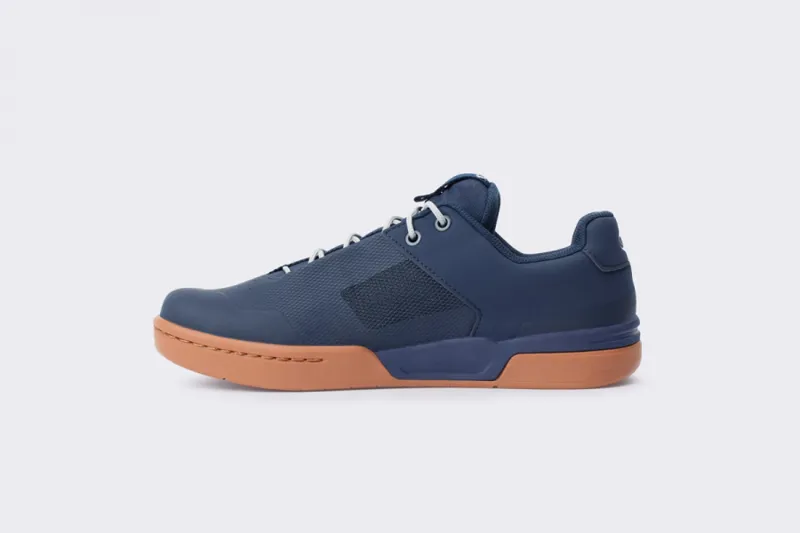 Crankbrothers Stamp Lace Flat Pedal MTB Shoe Navy/Silver/Gum-2