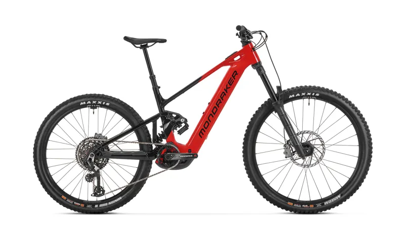 2026 Mondraker Level R Electric Mountain Bike in Flame Red