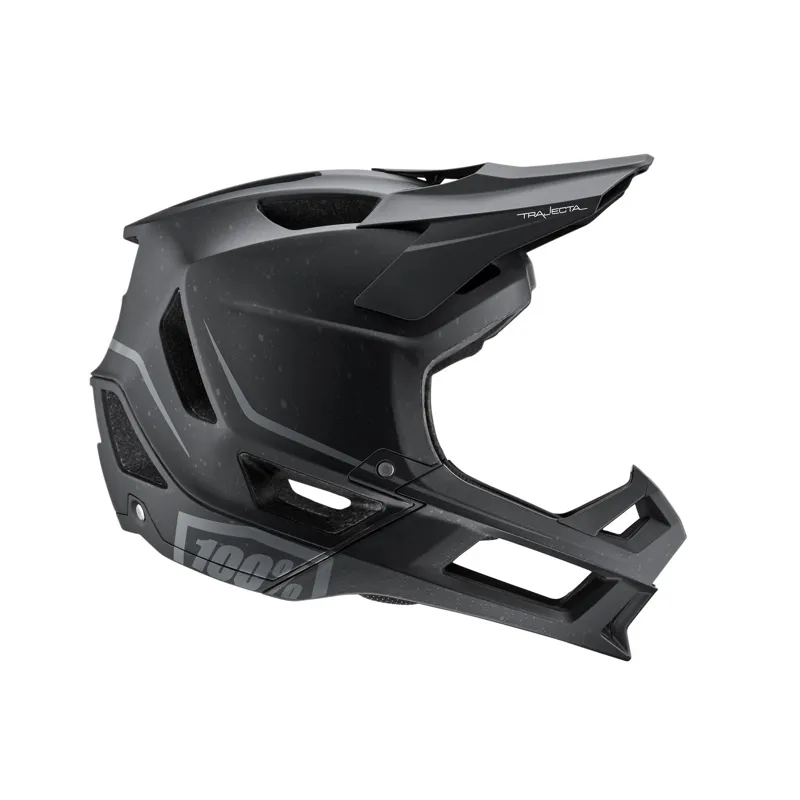 100% Trajecta Fidlock Full Face Helmet in Black