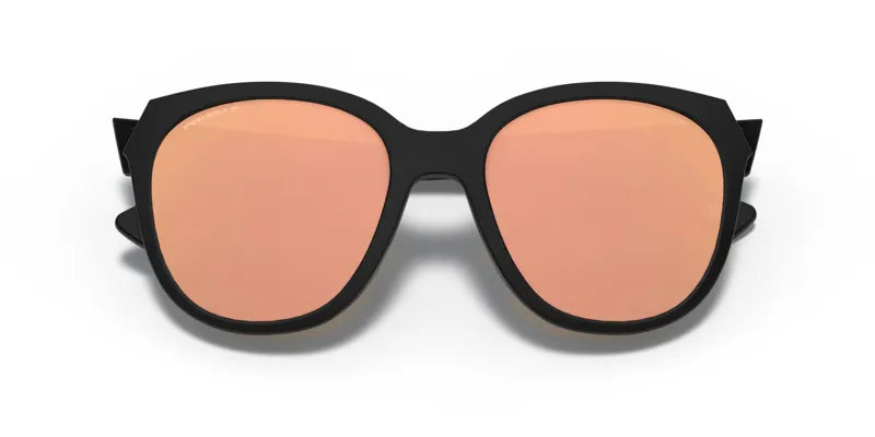 Oakley Low Key Sunglasses in Matte Black / PRIZM Rose Gold Polarised Lens-4