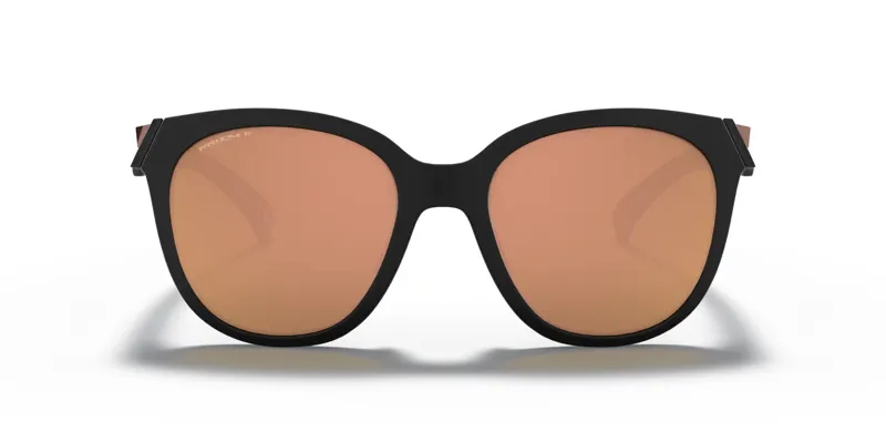 Oakley Low Key Sunglasses in Matte Black / PRIZM Rose Gold Polarised Lens-2