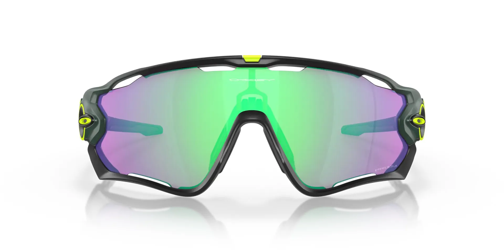 Oakley jawbreaker metallic green cheap