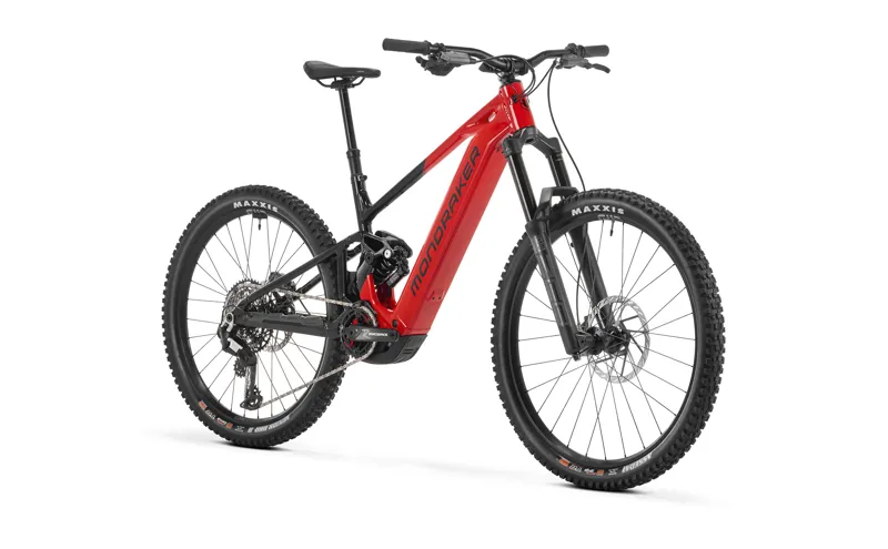 2026 Mondraker Level R Electric Mountain Bike in Flame Red-1