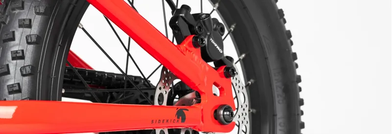 DMR Sidekick Pedal 18/16 Kids Bike in Red-4