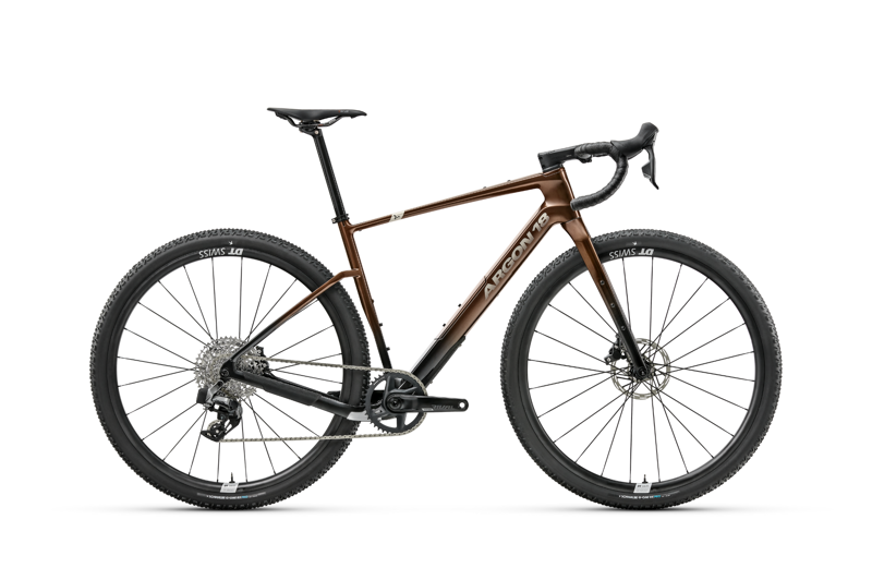 2026 Argon 18 Dark Matter Rival XPLR AXS Gravel Bike in Root Beer