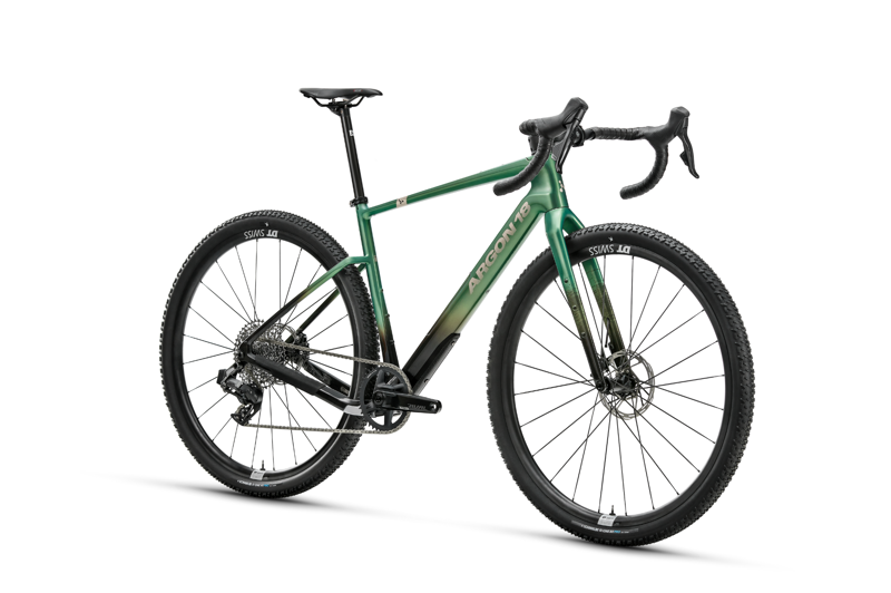 2026 Argon 18 Dark Matter Rival XPLR AXS Gravel Bike in Cactus Green-1