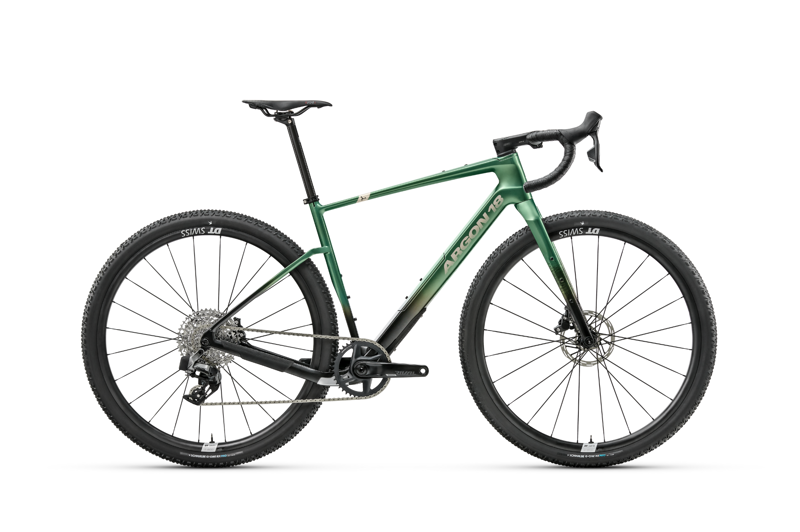 2026 Argon 18 Dark Matter Rival XPLR AXS Gravel Bike in Cactus Green