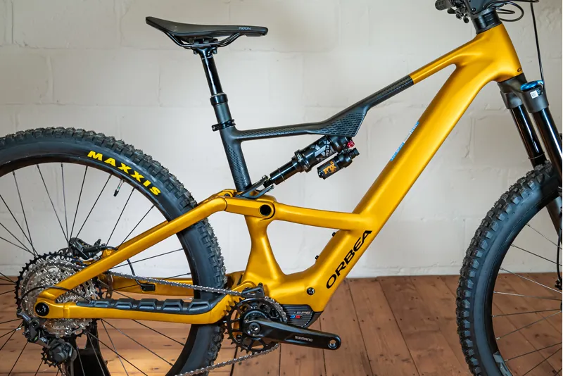 2025 Orbea Rise LT H10 eMTB In Bumblebee Yellow/Black Matt-1