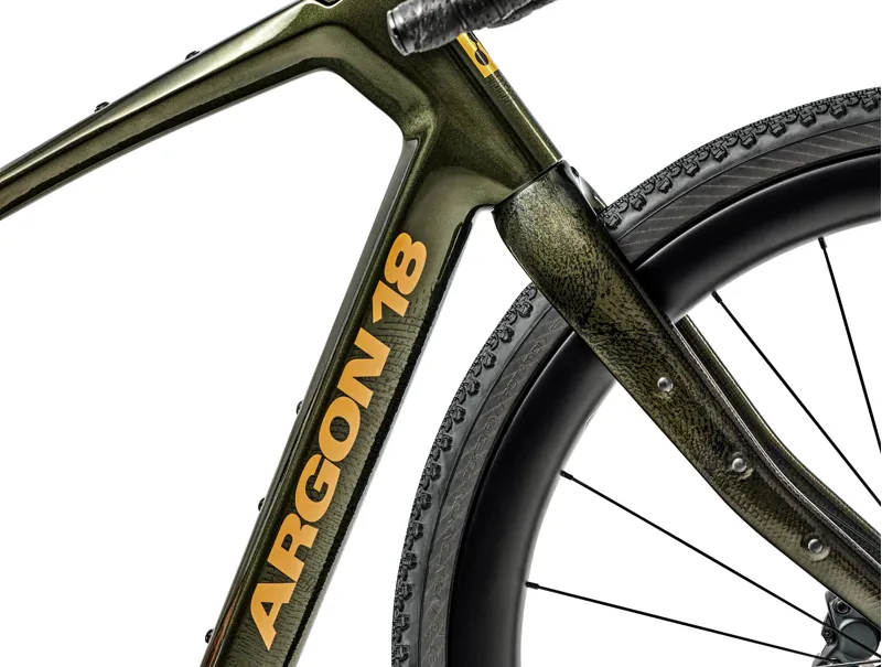 2024 Argon18 Dark Matter Gravel Bike SRAM Apex AXS XPLR in Wild Olive-4