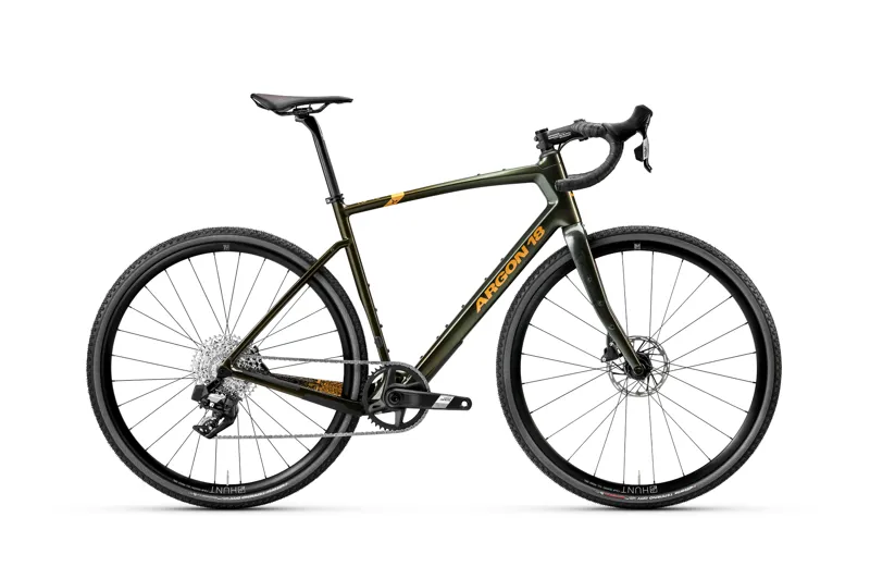 2024 Argon18 Dark Matter Gravel Bike SRAM Apex AXS XPLR in Wild Olive