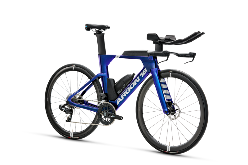 2026 Argon 18 E117 105 Di2 Triathlon Bike Hypershift Blueberry/Silver-1