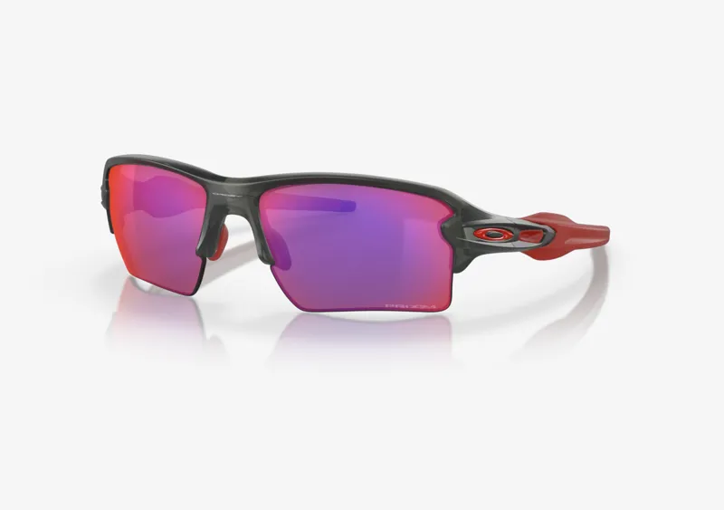 Oakley Flak 2.0 XL Sunglasses in Matte Grey Smoke / PRIZM Road Lens