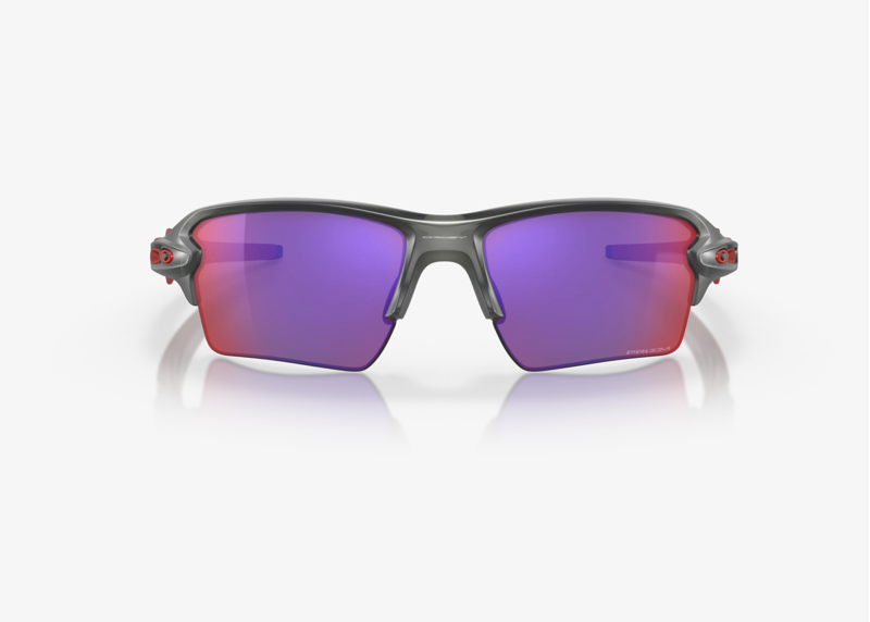 Oakley Flak 2.0 XL Sunglasses in Matte Grey Smoke / PRIZM Road Lens-1