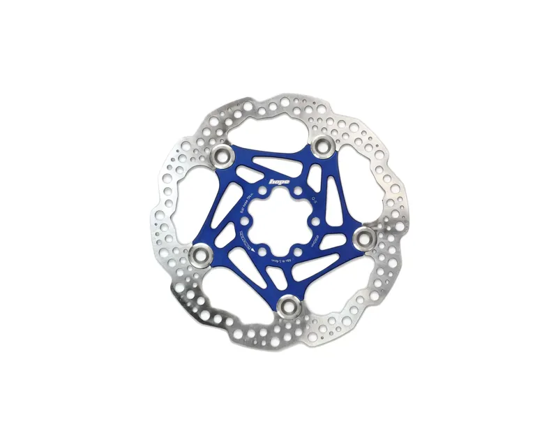 Hope Universal Floating Disc Rotor 6 Bolt - Blue