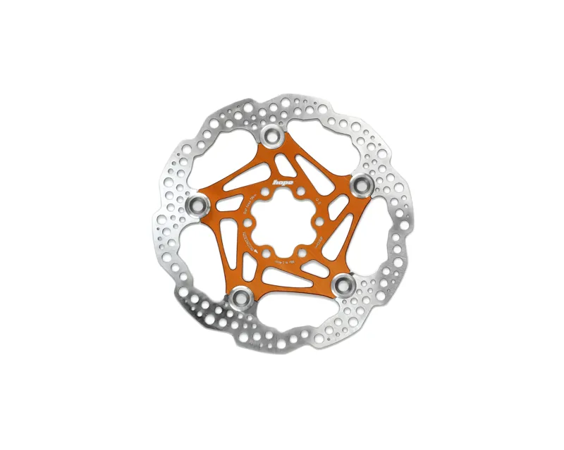 Hope Universal Floating Disc Rotor 6 Bolt - Orange 