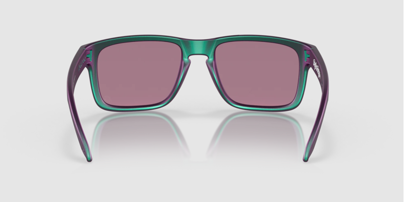 Oakley Holbrook Troy Lee Designs in Matte Purple Green Shift / PRIZM Jade-3
