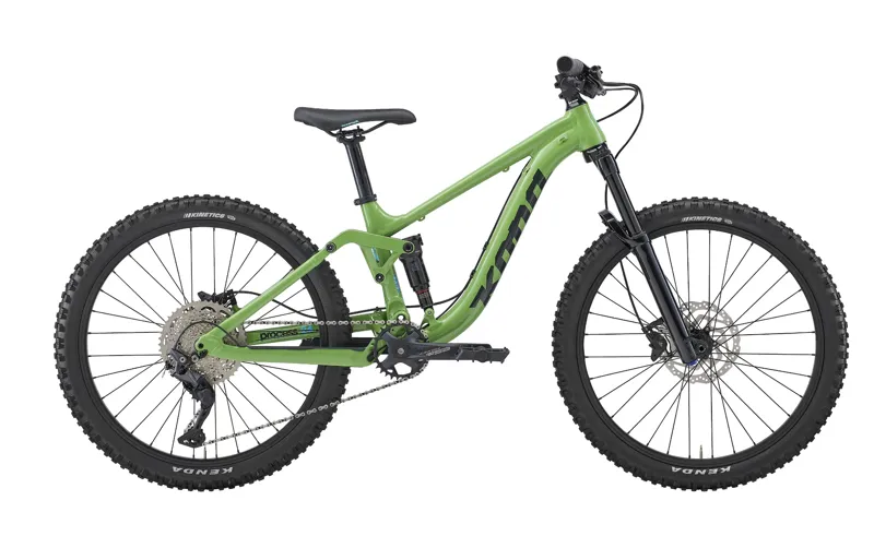 Kona Process 24 Kids Mountain Bike in Gloss Kiwi Green
