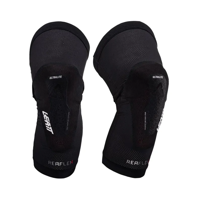 Leatt ReaFlex UltraLite Knee Guards in Black-3