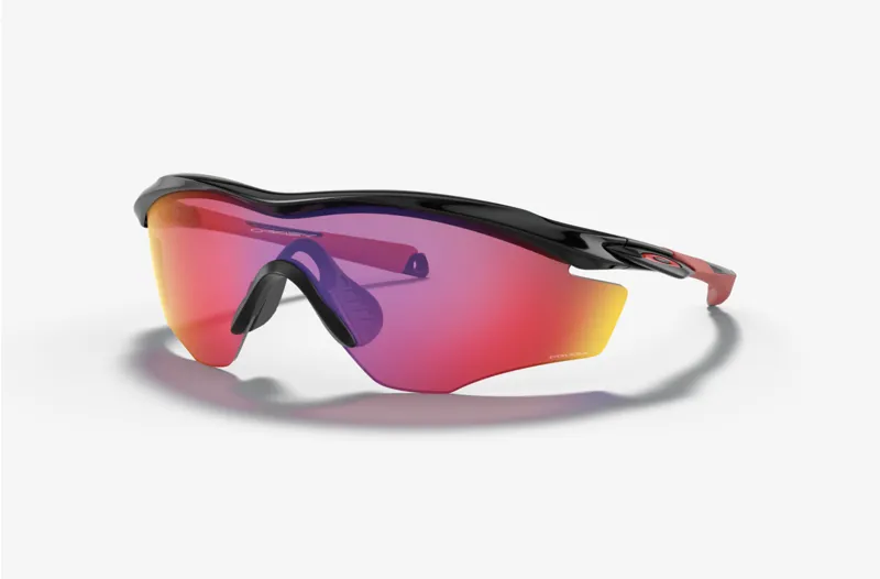 Oakley M2 Frame XL Sunglasses in Polished Black / PRIZM Road Lens