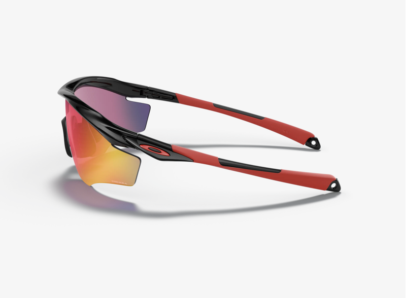 Oakley M2 Frame XL Sunglasses in Polished Black / PRIZM Road Lens-2