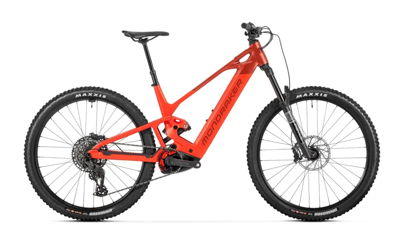 2026 Mondraker Scree S eMTB in Flame Red/Earth Red